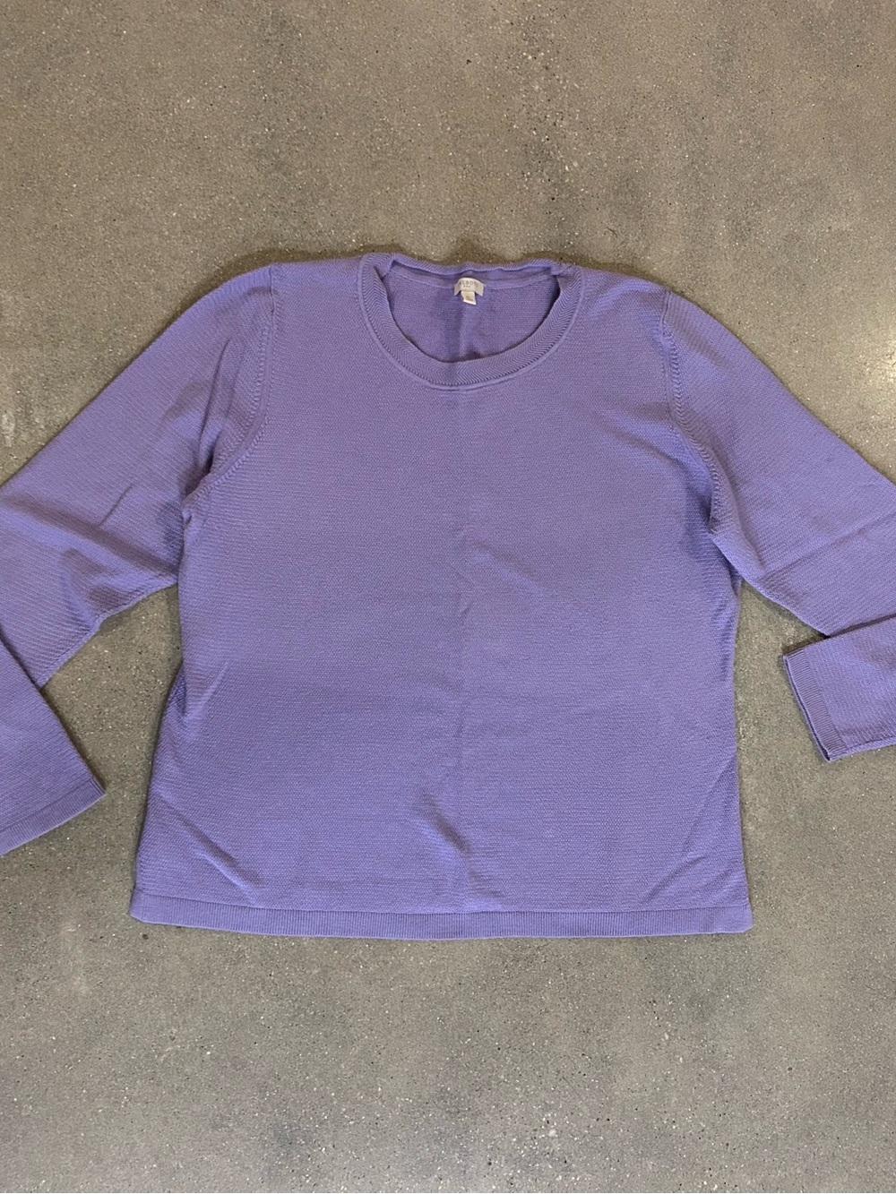 Talbots purple sweater
